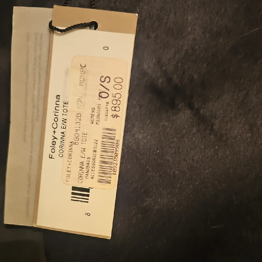 Foley + Corinna Elegant Black Pony Hair Tote Bag - Picture 2 of 10